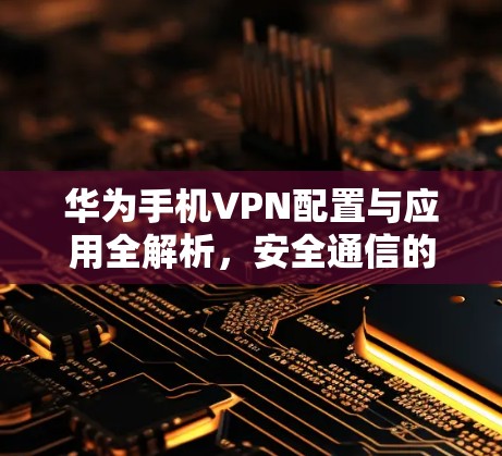 华为手机VPN配置与应用全解析，安全通信的实用指南