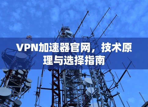 VPN加速器官网,技术原理与选择指南
